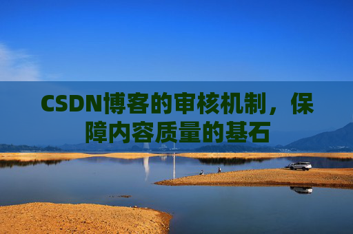 CSDN博客的审核机制，保障内容质量的基石